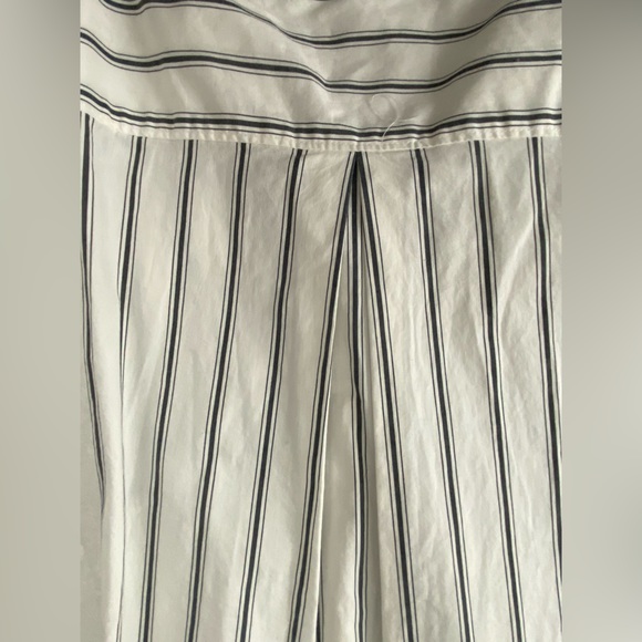 Joie Open Shoulder Striped Shirt with colar and sleeves - Picture 8 of 10